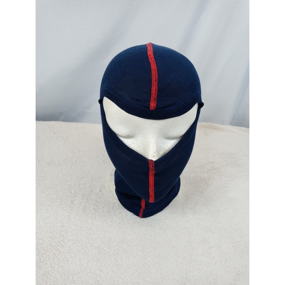 Vintage 70s Ermenegildo Zegna Pure Silk Balaclava Ski Mask Made in Italy RARE